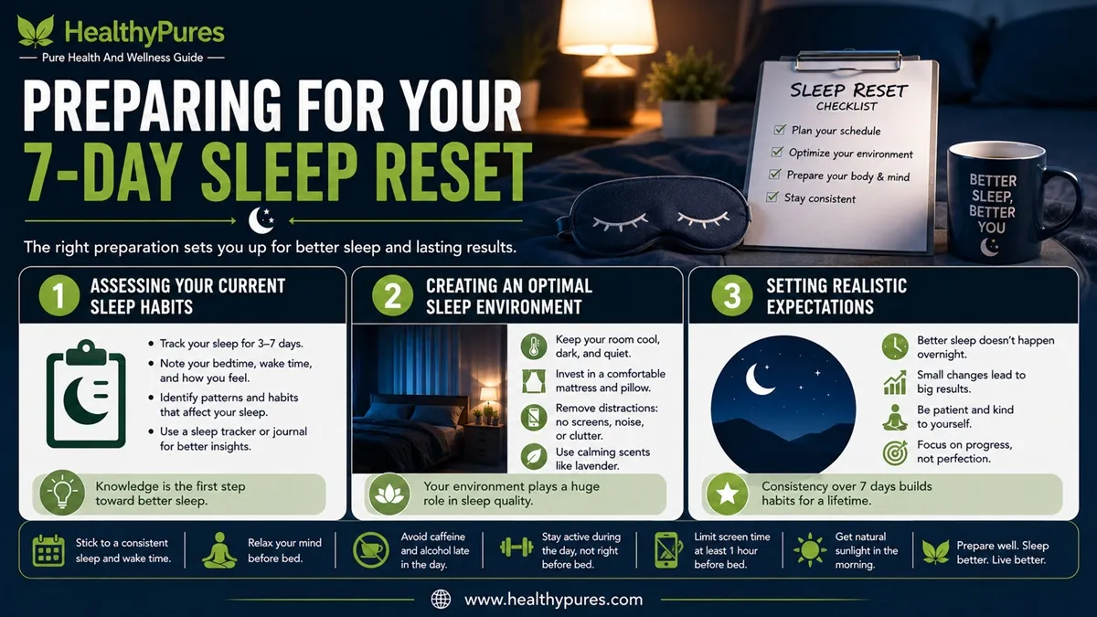 Preparing for Your 7-Day Sleep Reset