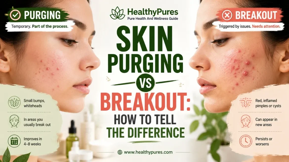 Skin Purging Vs Breakout How To Tell The Difference