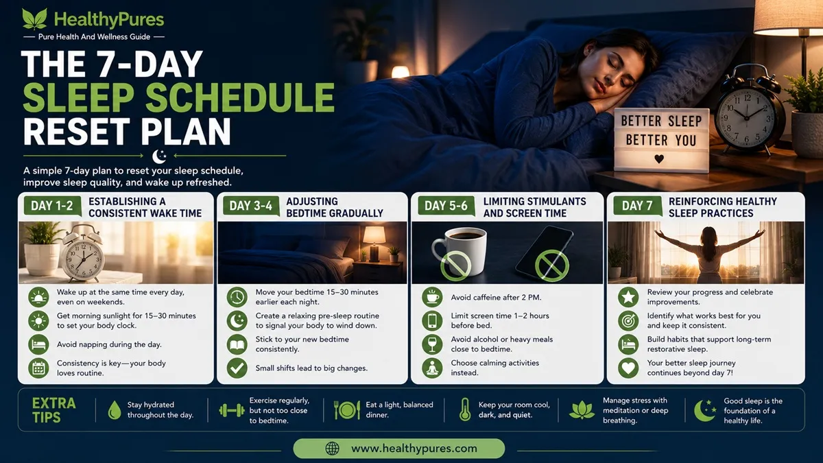The 7-Day Sleep Schedule Reset Plan