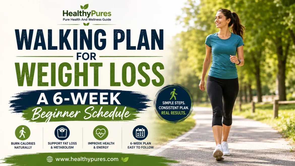 Walking Plan For Weight Loss A 6-Week Beginner Schedule