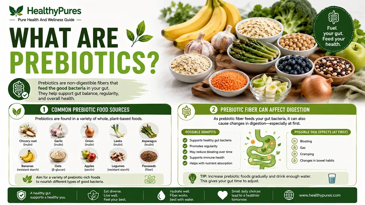 Probiotics Vs Prebiotics: What Is The Difference? 5 What Are Prebiotics