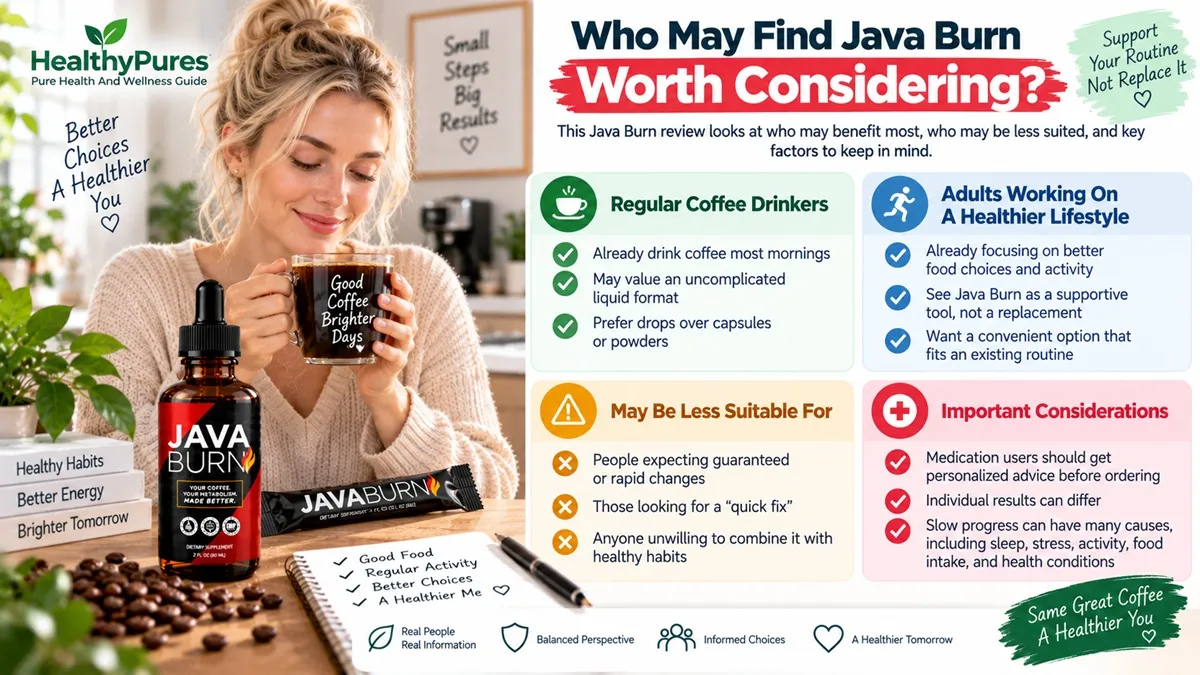 Java Burn Review 2026: Ingredients, Price, Pros And Cons 7 Who May Find Java Burn Worth Considering