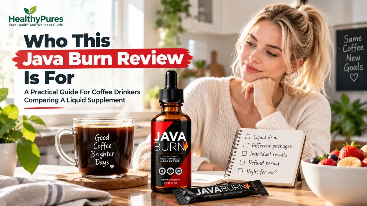 Java Burn Review 2026: Ingredients, Price, Pros And Cons 1 Who This Java Burn Review Is For