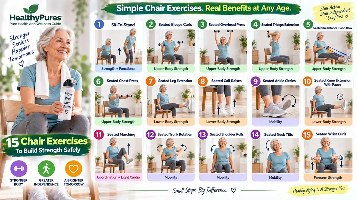 15 Chair Exercises For Seniors To Build Strength Safely 5 15 Chair Exercises To Build Strength Safely