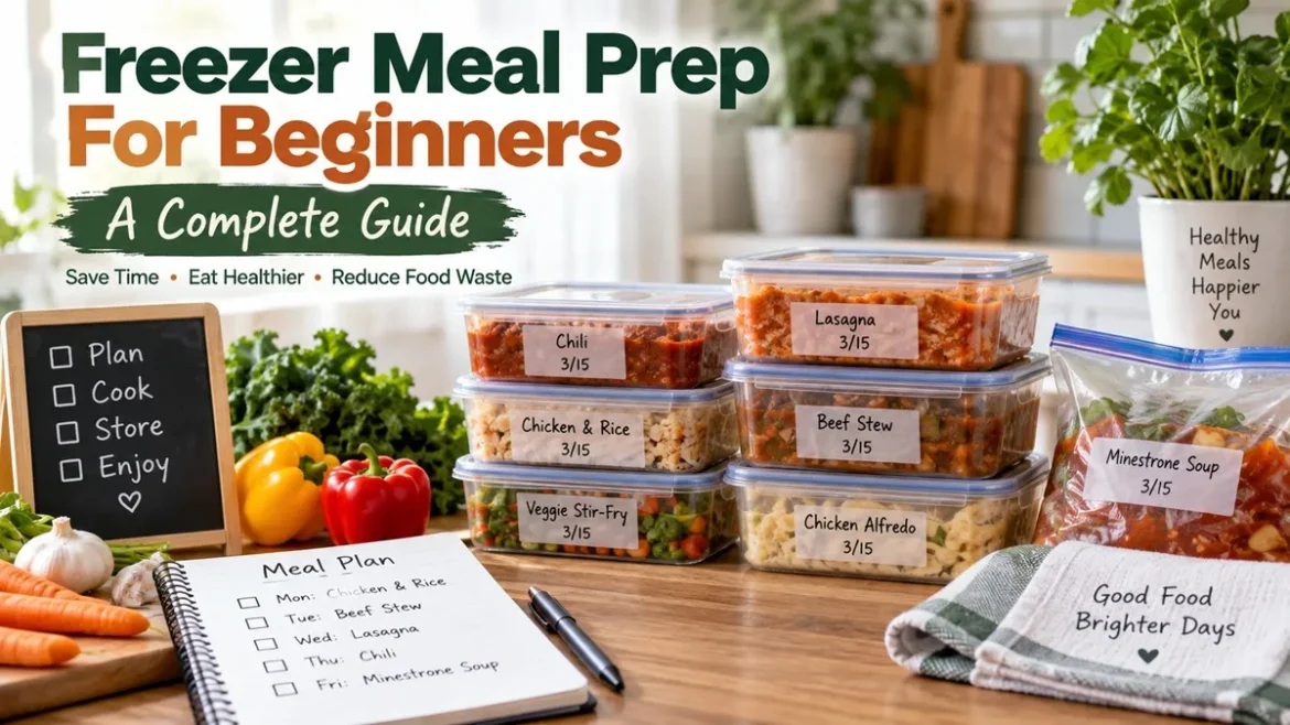 Freezer Meal Prep For Beginners A Complete Guide