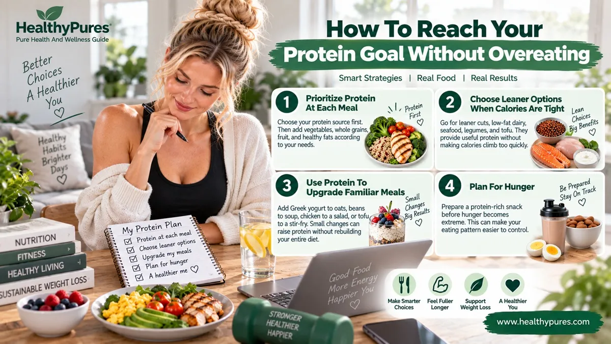 How To Reach Your Protein Goal Without Overeating