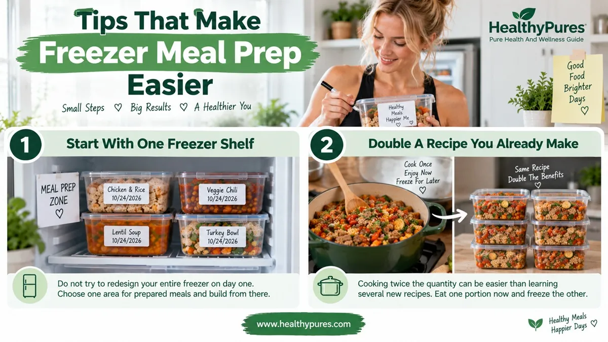 Tips That Make Freezer Meal Prep Easier