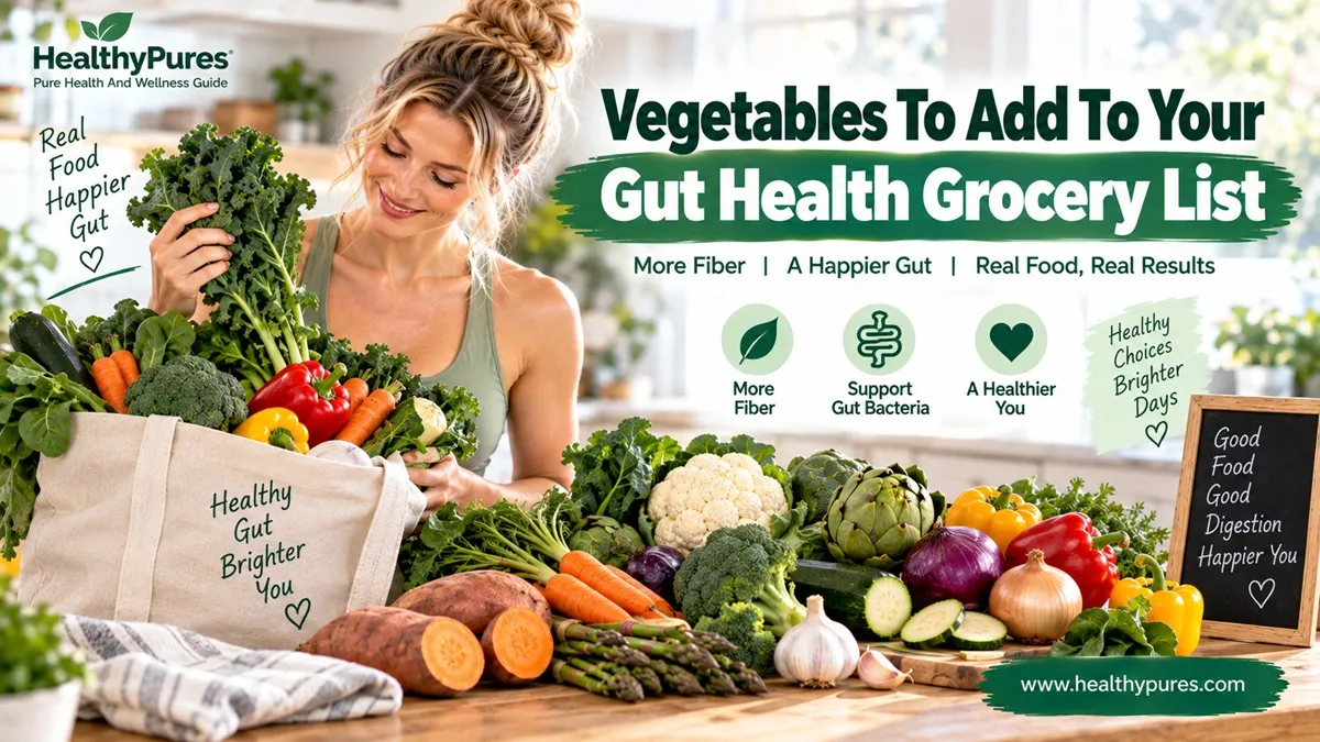 Vegetables To Add To Your Gut Health Grocery List