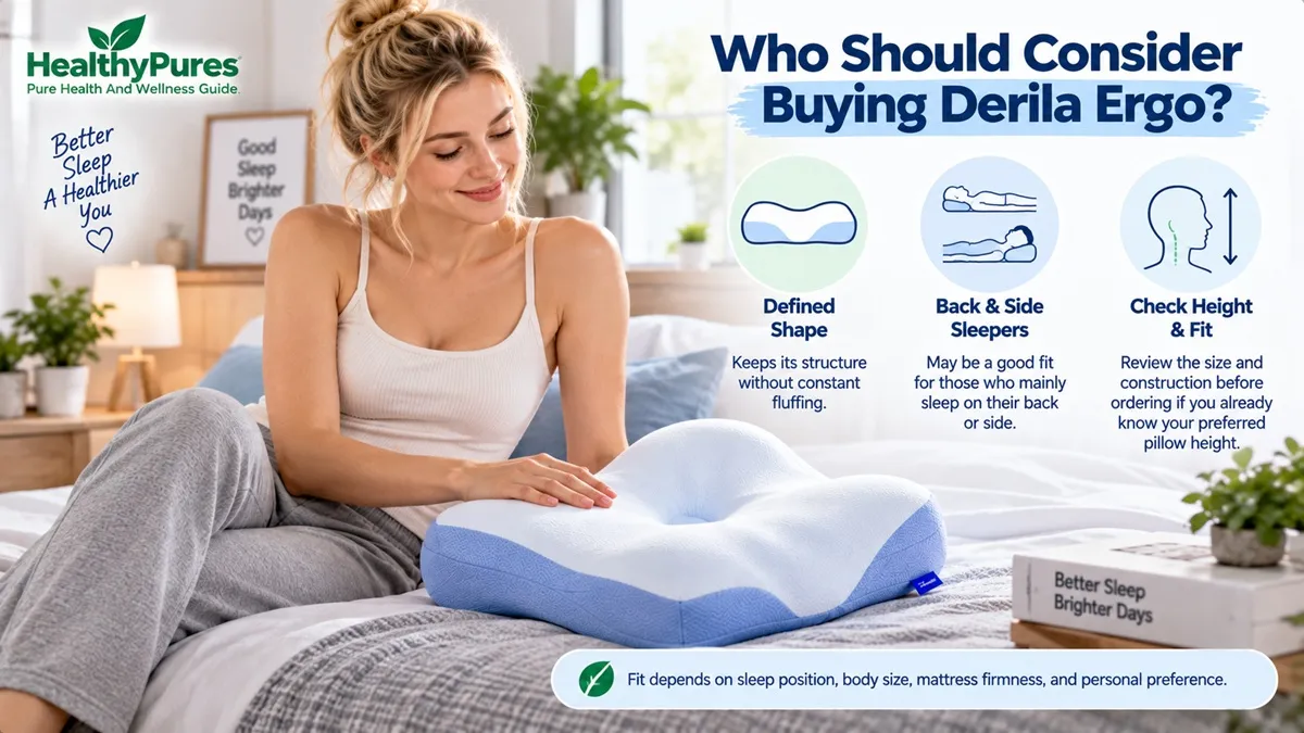 Derila Ergo Review 2026: Is This Ergonomic Pillow Worth It? 8 Who Should Consider Buying Derila Ergo