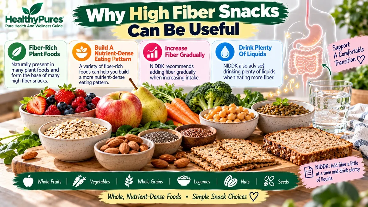 Why High Fiber Snacks Can Be Useful