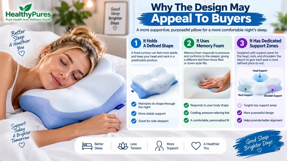 Derila Ergo Review 2026: Is This Ergonomic Pillow Worth It? 1 Why The Design May Appeal To Buyers