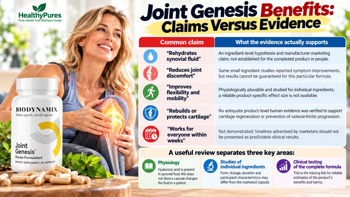 Joint Genesis Benefits Claims Versus Evidence