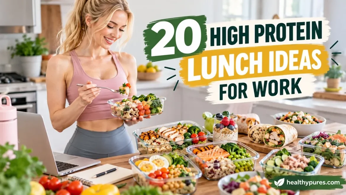 The 20 High Protein Lunch Ideas For Work