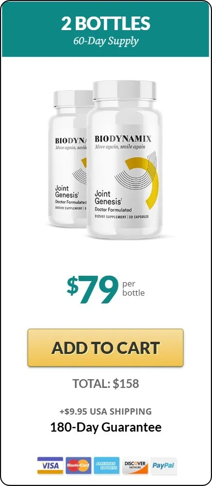 The Joint Genesis 2 Bottels