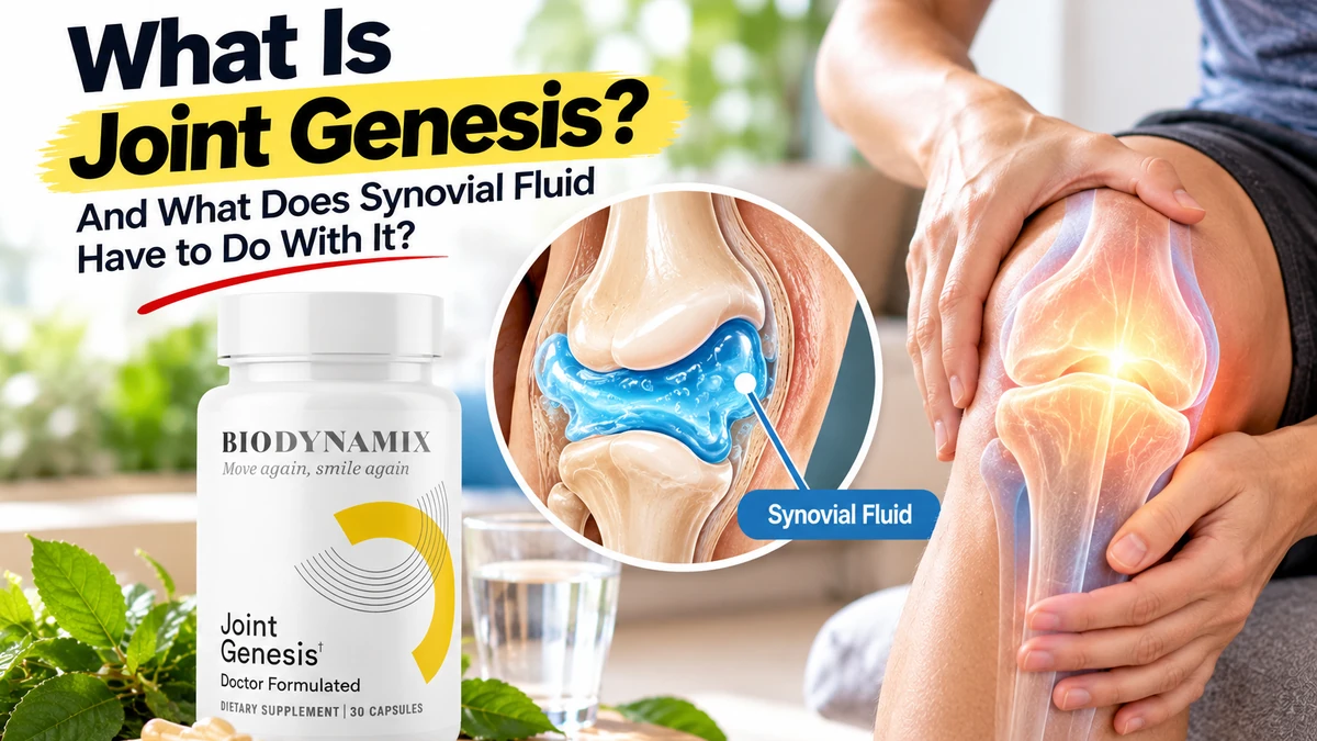 What Is Joint Genesis—and What Does Synovial Fluid Have to Do With It